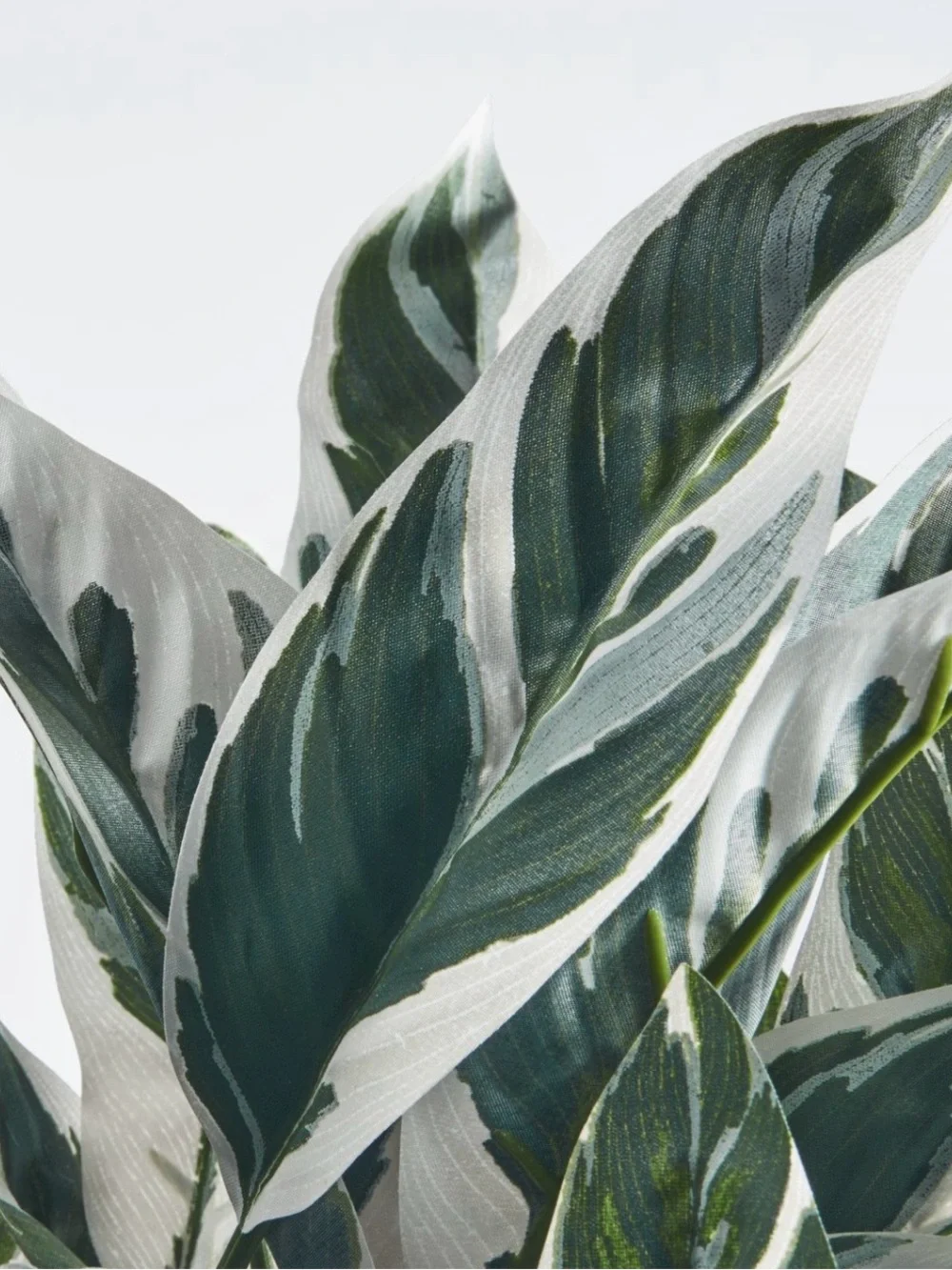 IKEA Variegated Green and White Potted Artificial Plant #619